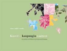 Tablet Screenshot of kasvitkaupunginvaatteet.fi